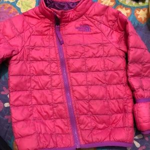 Toddler girls Northface light jacket